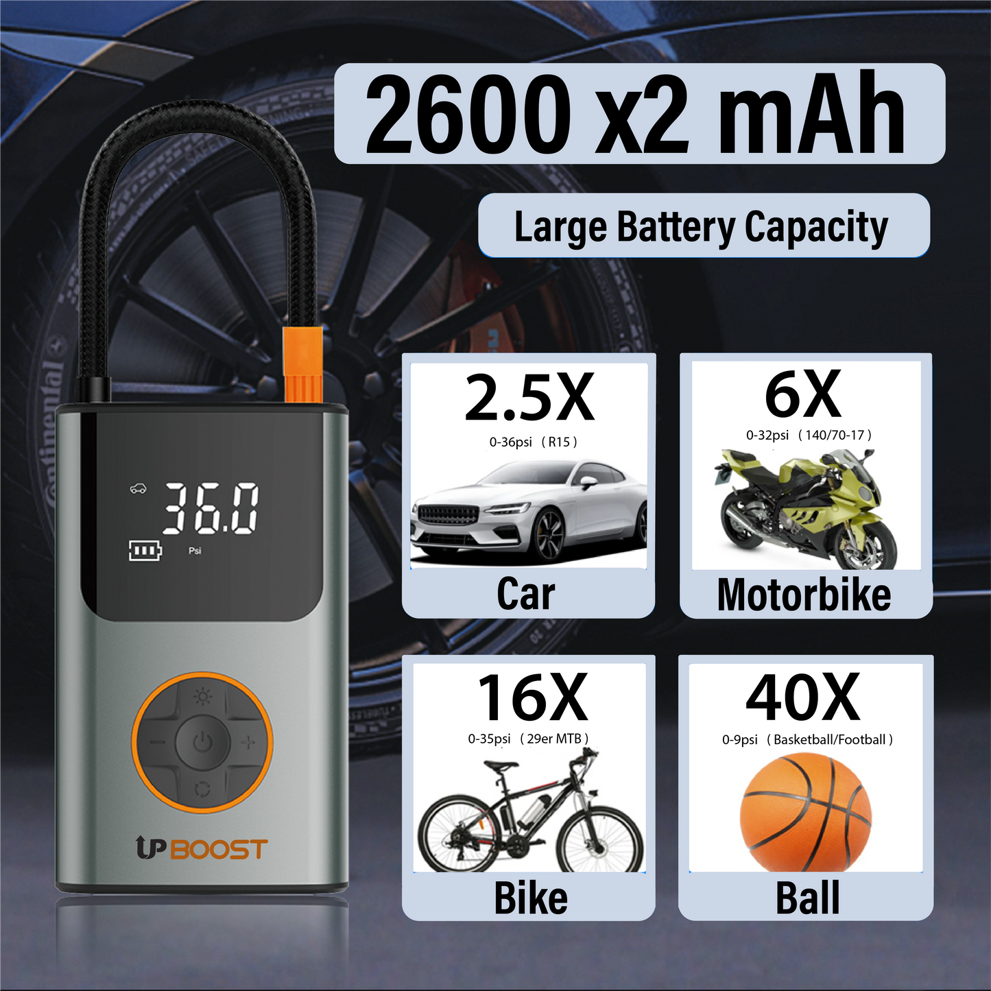 UpBoost Eco - Smart Portable Inflator